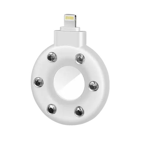 Hidden Camera Detector with 6 LEDs Sensitive Light Detector Through Infrared Filter to Protect Your Privacy, Lighting Port For iPhone - Imported from UK