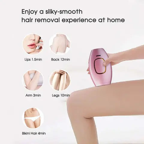 IPL Permanent Laser Hair Remover with 5 Energy Level, 500,000 Flashes for Women & Men for Facial Legs Arms Whole Body - Imported from UK