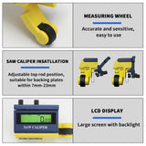 SHAHE Caliber Measuring Tool, High Accuracy Digital Measuring Tape with Large Backlit LCD Display, Digital Caliper Measuring Distance For Miter Bevel Compound & Straight Cuts, Measuring Instrument With Range 30m Resolution 0.05 mm  - Imported from UK