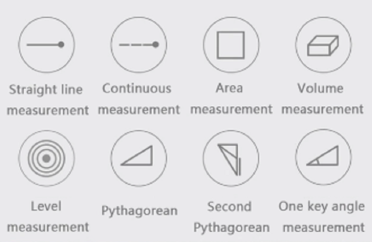 Xiaomi Duka ATuMan LS5 Laser Rangefinder Distance Meter, OLED Touch Screen 40M Electronic Digital Ruler Laser Tape - Imported from UK