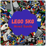 LEGO Bundle Mixed Lego Pieces (5KG) Blocks, Bricks, Mini-figures & Lots More Set - Imported from UK