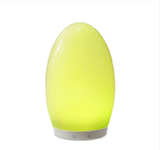 Tops Egg Shape Color Changing Bluetooth Table Mobile Lamp with Frosted Glass Shade - Imported from UK
