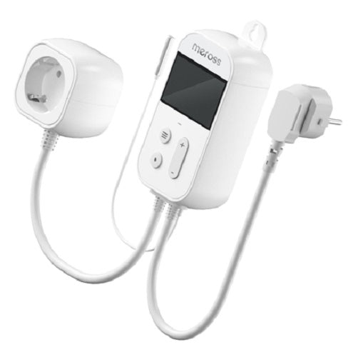 Meross Universal Plug Socket Thermostat with Sensor for Heating & Cooling, 16A - Imported from UK