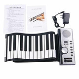 AGPtek 61 Keys Roll Up Soft Keyboard Piano, MIDI Electronic Portable Keyboard Piano - Imported from UK