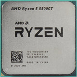 AMD Ryzen 5 5500GT Desktop Processor with Integrated Radeon Graphics 7, 6 Cores 12 Threads 16MB Cache Base Clock 3.6 GHz Up to 4.4 GHz AM4 Socket System (Container Product Without Box) - Imported from UK