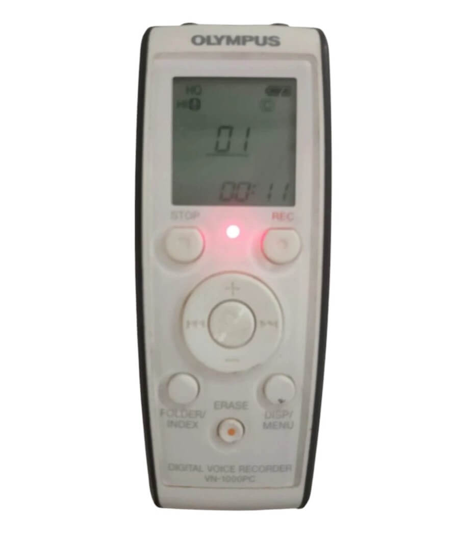 Olympus VN-1000PC Digital Voice Recorder - (Container Product Without Box & Accessories) - Imported from UK