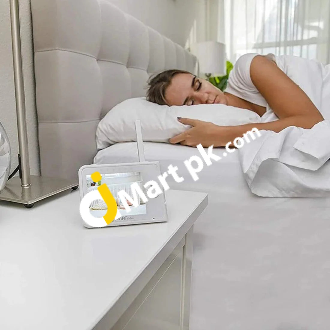 Babysense Video Baby Monitor With 2 Digital Cameras Infrared Night Vision Two-Way Communication Room