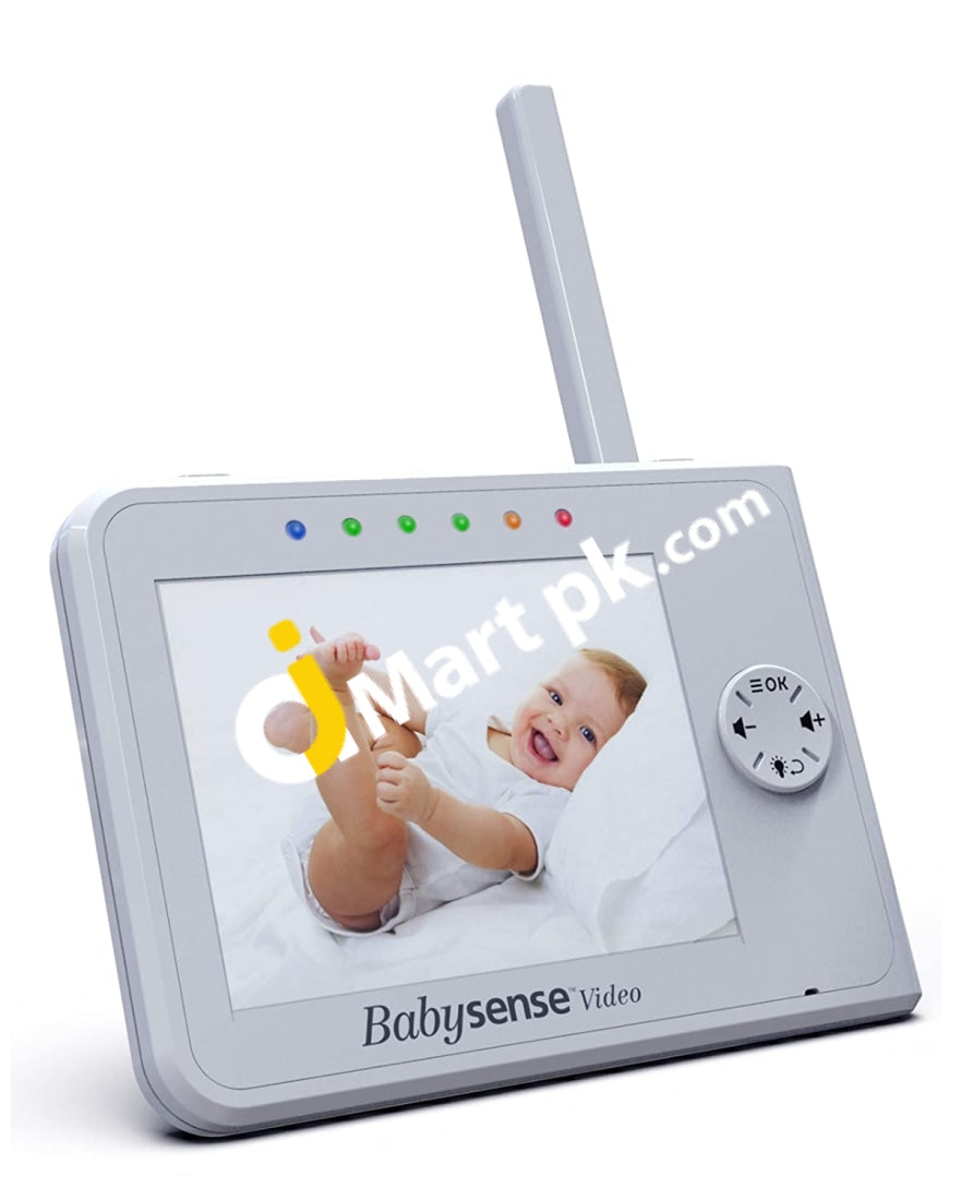 Babysense Video Baby Monitor With 2 Digital Cameras Infrared Night Vision Two-Way Communication Room