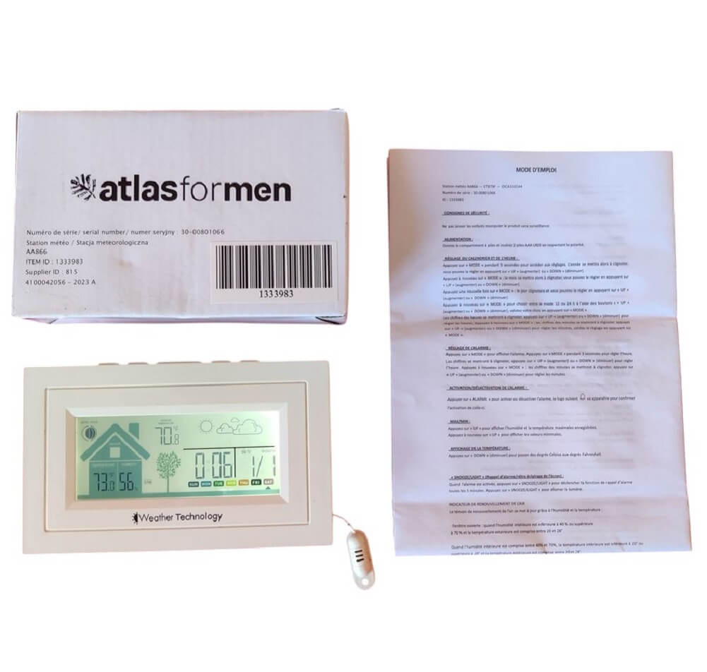 Atlasformen Weather Station - Imported from UK
