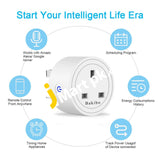 Bakibo Wifi Smart Plug Socket Compatible With Alexa Google Home Ifttt Energy Monitoring Timer