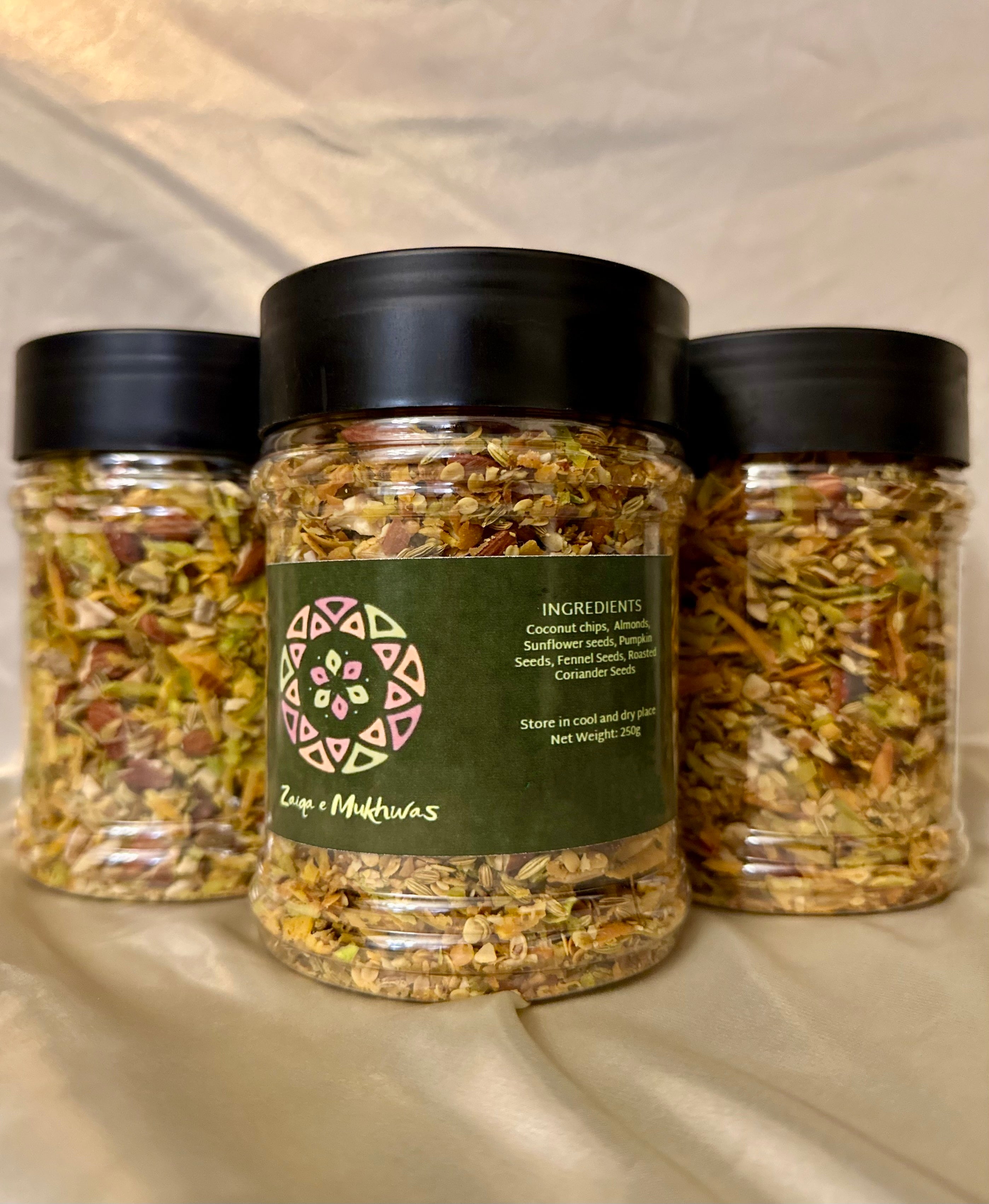 Zaiqa-e-Mukhwas Mouth Freshener, 250g (AJMart Homemade Speciality)