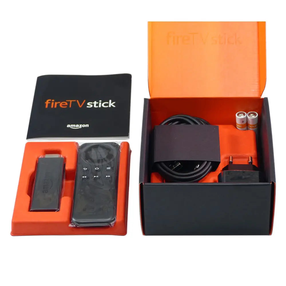 Amazon Fire TV Stick with Remote 1st Gen W87CUN, 1080P HD Streaming Stick - Imported from UK