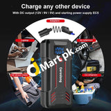 Car Jump Starter Careslong 24000Mah 2200A Battery Booster Portable With Smart Safety Clamps