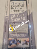 Cathedral Dial-A-Blade A4 Size Creative Rotary Trimmer - Imported From Uk