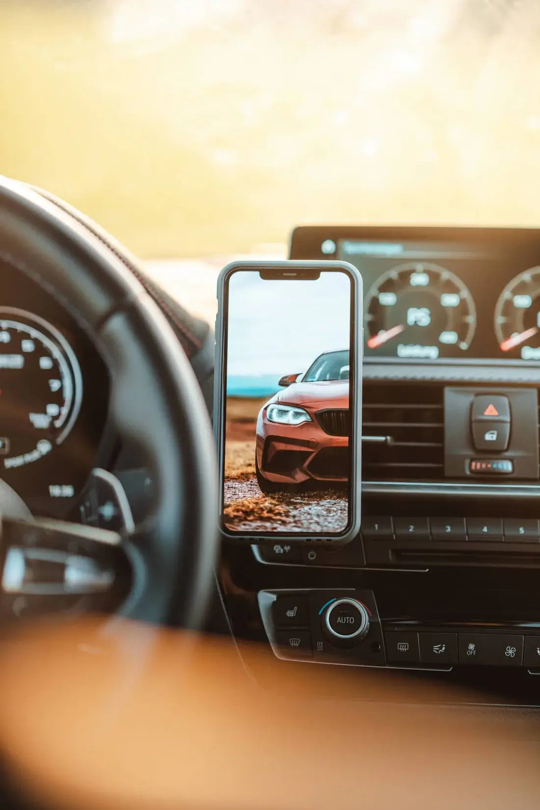 Mega Mounts 360° Extended Universal Locking Magnetic Phone Vent Mount Holder - Imported from UK