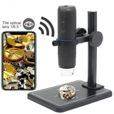WiFi Digital Microscope Camera, 50X~1000X 8 LED HD 1080P Microscope For Android iPhone PC - Imported from UK