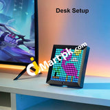 Divoom Pixoo Pixel Art Digital Picture Frame 16X16 Led Display & App Control Cool Animation