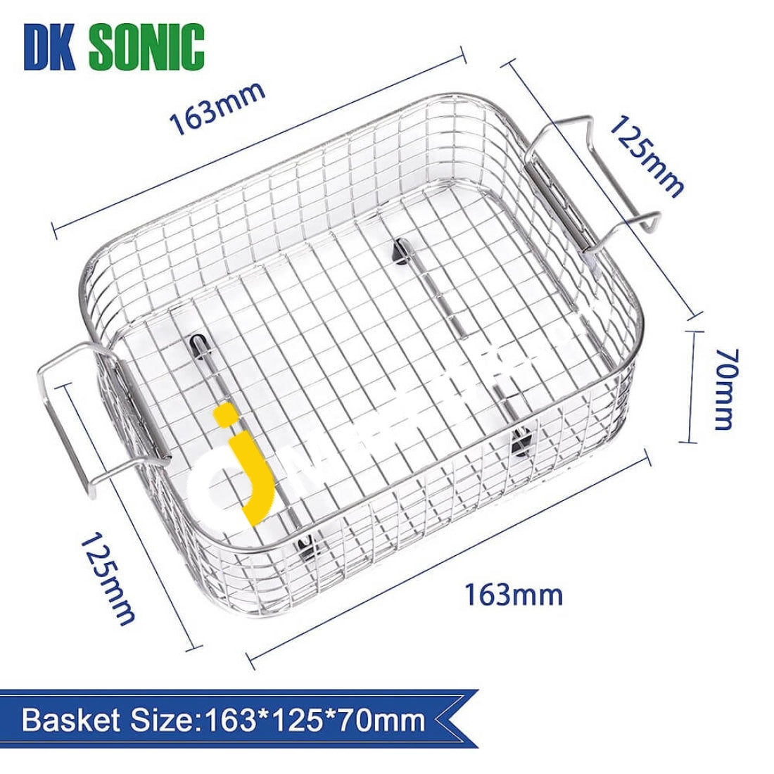 Dk Sonic 2L Ultrasonic Cleaner With Digital Timer For Denture Coins Small Metal Parts Recording
