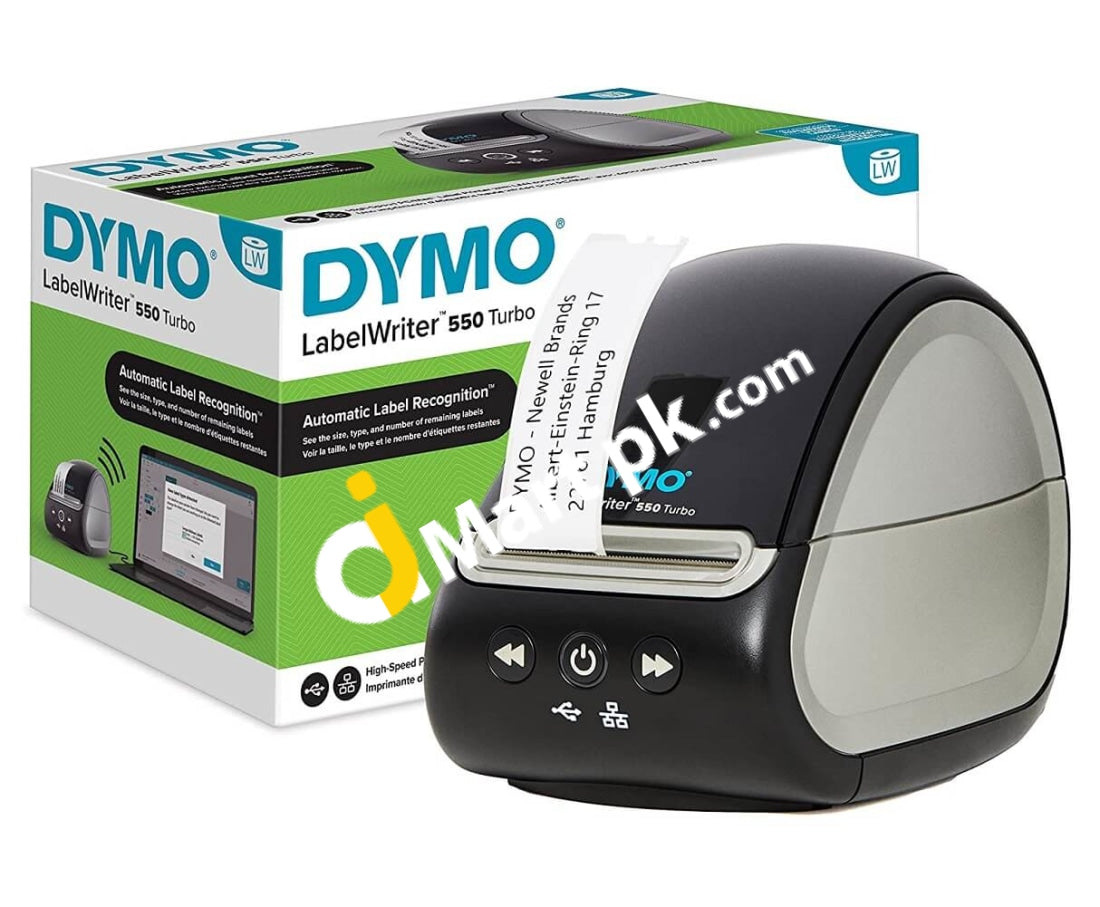 Dymo Labelwriter 550 Turbo Label Printer / Maker With High-Speed Direct Thermal Printing Automatic