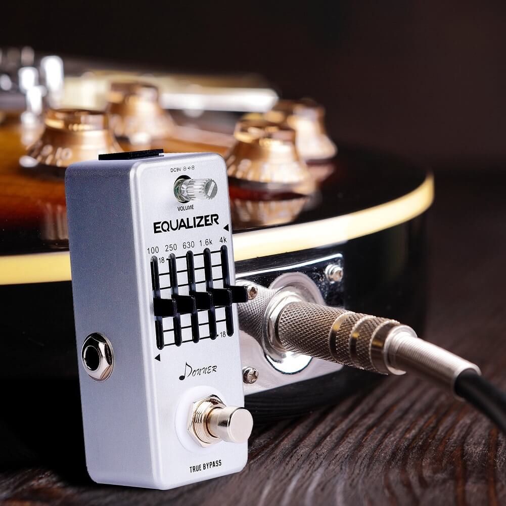 Donner Equalizer Pedal 5-band Graphic EQ Guitar Effect Pedal - Imported from UK