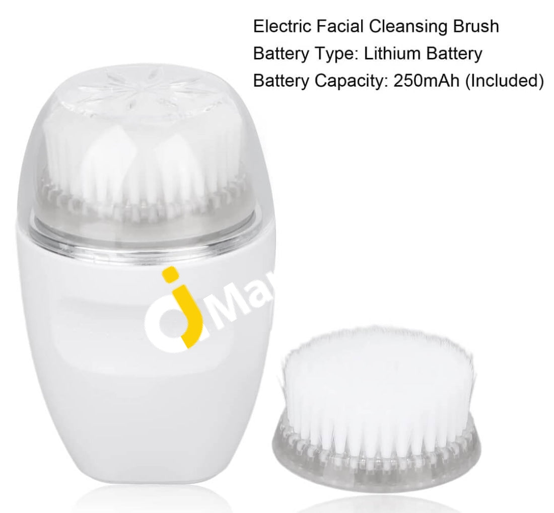 Electric Deep Cleansing Facial Brush With 4 Lights Ipx6 Waterproof & Usb Rechargeable For Home Use -
