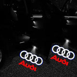 Car Door Ghost Shadow Welcome Light, 2 pcs Projector LED Logo Light for Audi Cars - Imported from UK