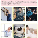 Fascial Massage Gun, Electric Wireless Silent Charging Deep Muscle Massage Gun with 4 Heads - Imported from UK