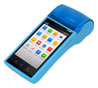iMachine AP02 Handheld Android POS Receipt Printer, 5" Touch Screen with 58mm Printer - Imported from UK