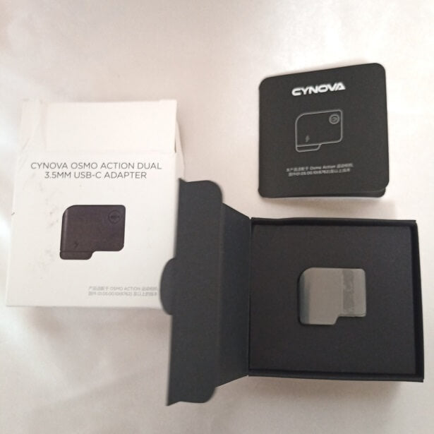 DJI CYNOVA Osmo Action Dual 3.5mm/USB-C Adapter - Imported from UK