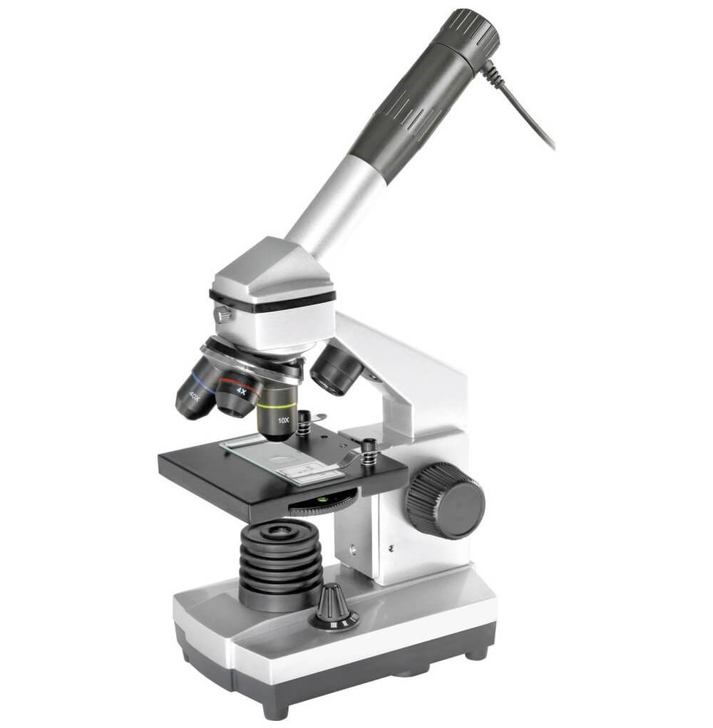 VISIOMAR 40X-1024X Microscope Set with Case (Amazon Container Product as it is, No Warranty, No Guarantee, No Return, No Exchange) - Imported from UK