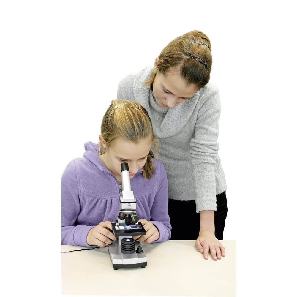 VISIOMAR 40X-1024X Microscope Set with Case (Amazon Container Product as it is, No Warranty, No Guarantee, No Return, No Exchange) - Imported from UK