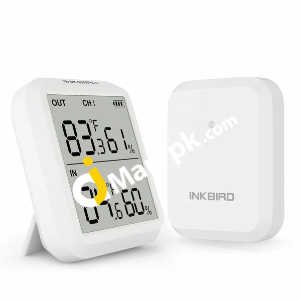 Inkbird Wireless Digital Indoor Outdoor Thermometer, Waterproof Temper –  AJMartPK