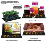 Seedling Heating Mat Lerway 21W Plant Warming Waterproof Greenhouse Pad For Propagation Germination