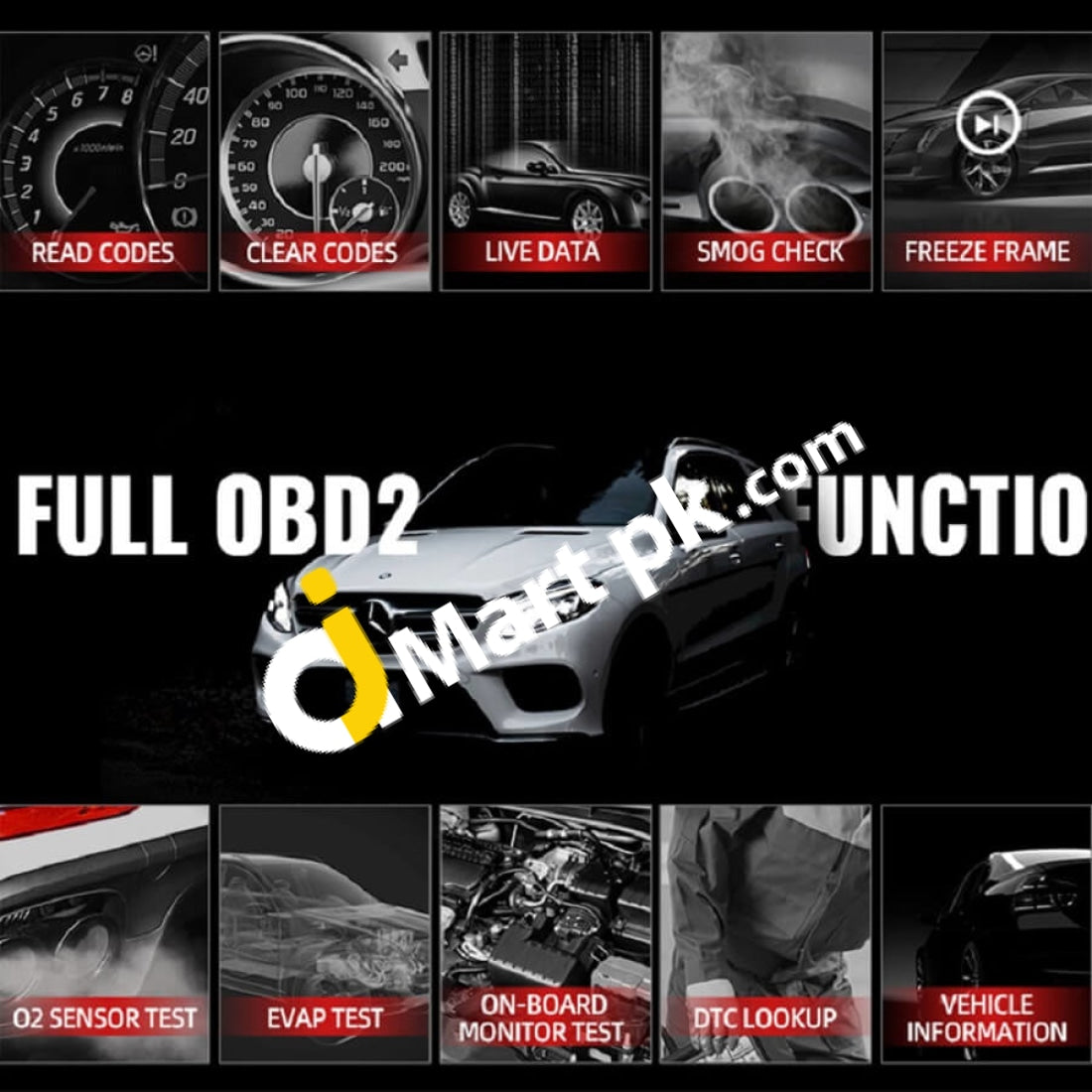 Mucar Bt200 Bluetooth Obd2 All System Diagnostic Tool Wireless Intelligent Automatic Scanner -