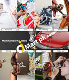 Oasser Ak1 Mini Airbrush Kit With Compressor Dual Action 1000Mah Rechargeable Lithium Battery Gun