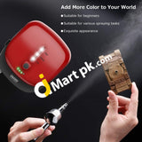 Oasser Ak1 Mini Airbrush Kit With Compressor Dual Action 1000Mah Rechargeable Lithium Battery Gun