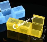 Pill Storage Box 7 Days Organizer With Rainbow 28X56 Compartments - Imported From Uk