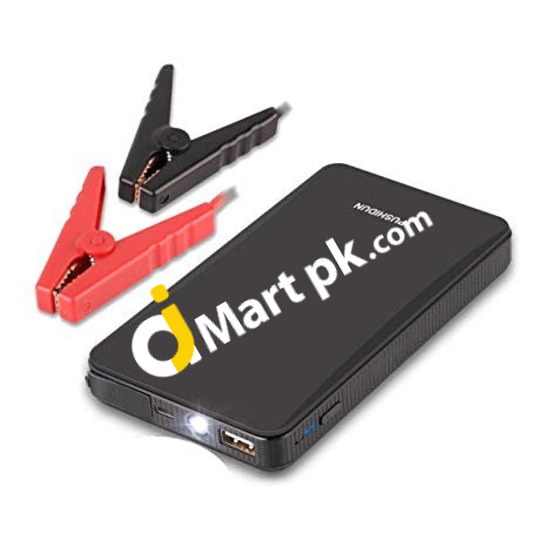 Pushidun Car Jump Starter 6000Mah 400A 12V Auto Battery Jumper Booster With Led Flashlight 3 Modes