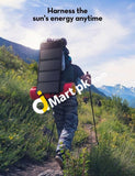 Solar Panel Ravpower 28W With 3 Usb Ports Waterproof Foldable Camping Travel Charger - Imported From