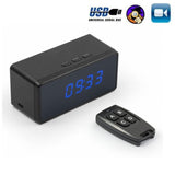 Desk Clock with Full HD 1080P Spy Camera Alarm Setting IR Night Vision & Motion Detection - Imported from UK