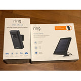 Ring Stick Up Cam with Ring Solar Panel Combo, Outdoor Security Camera with 2-Way Audio - Imported from UK