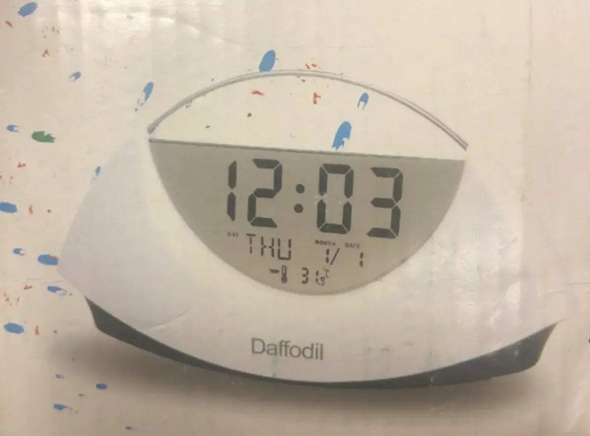 Daffodil Digital Alarm Clock - Imported from UK