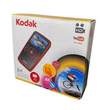 KODAK Zx1 High Definition Pocket Video Camera - (Amazon Container Product as it is, No Warranty, No Guarantee, No Return, No Exchange) - Imported from UK