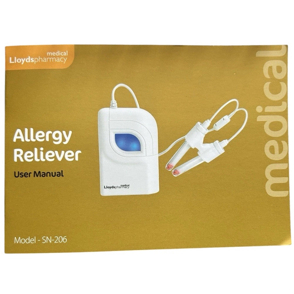 LloydsPharmacy Allergy Reliever, Electronic Allergy Relief Reliever from Hayfever Dust Pet Pollen Allergies - Imported from UK