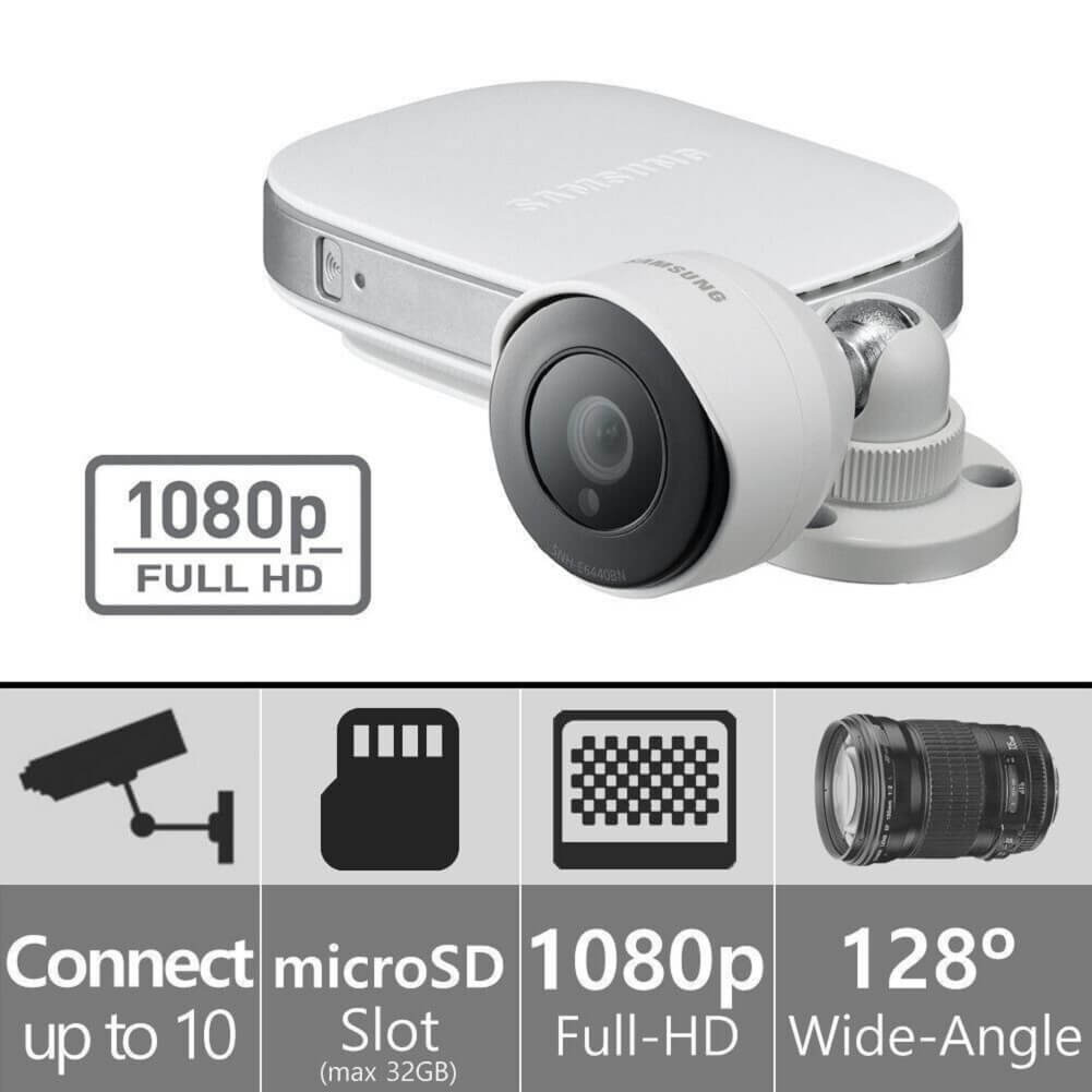 Samsung SmartCam, HD Outdoor 1080p Full HD WiFi Home Monitoring Camera - Imported from UK