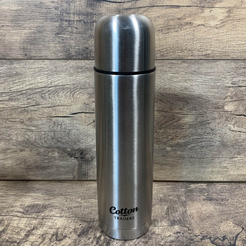 Cotton Traders Thermos with 2 Cups & Thermal Carry Bag - Imported from UK