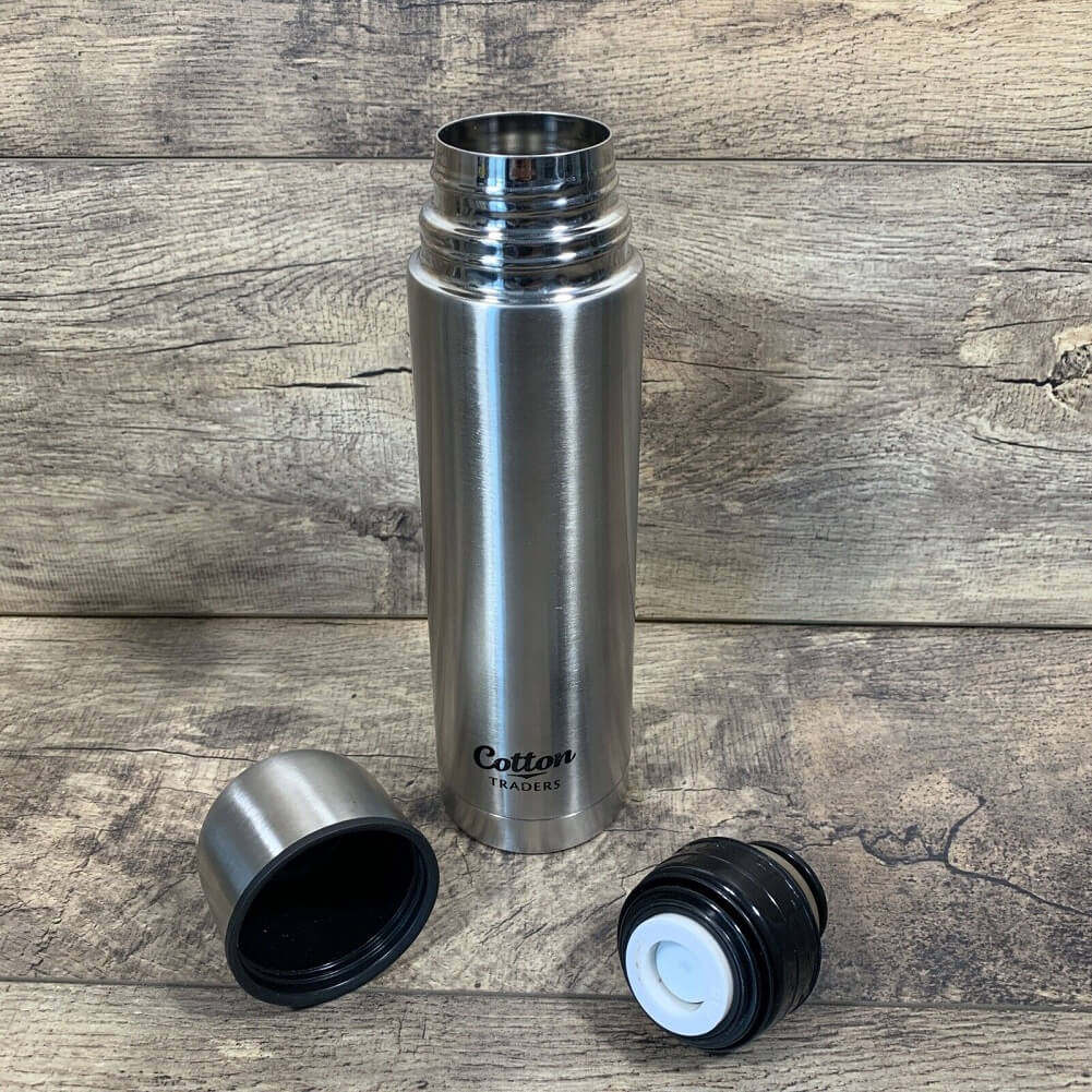 Cotton Traders Thermos with 2 Cups & Thermal Carry Bag - Imported from UK