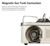 BISINNA 2800W Camping Gas Stove, High Firepower Single Burner Gas Stove for Outdoor Hiking Camping Backpacking Picnic - Imported from UK