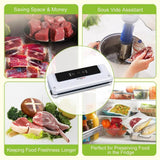 Bonsenkitchen Vacuum Sealer Food Sealing Machine with Dry/Moist Function - Imported from UK