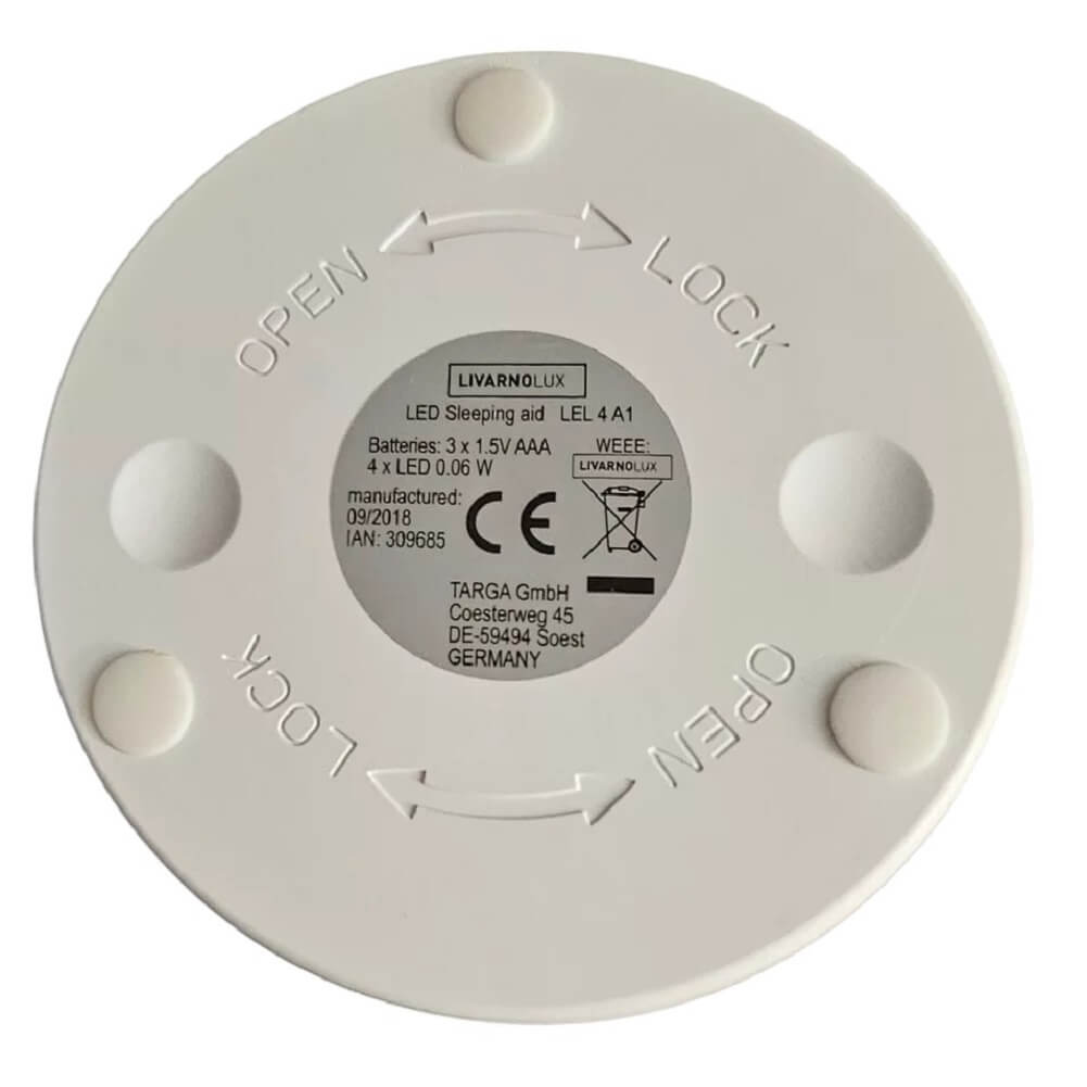 LIVARNOLUX LED Sleeping Aids (Amazon Container Product as it is, No Warranty, No Guarantee, No Return, No Exchange) - Imported from UK